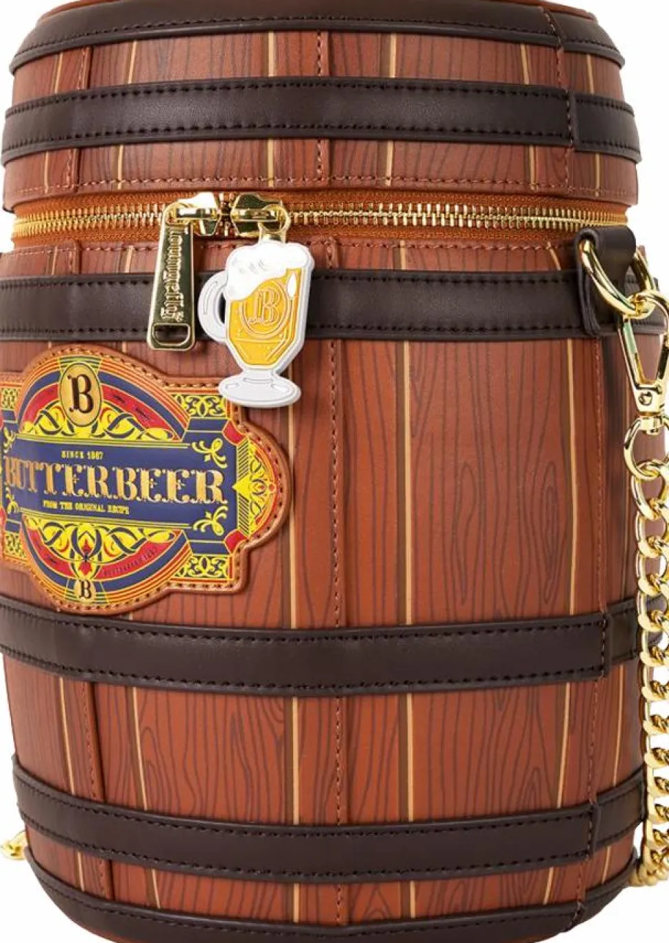 Harry Potter - Butterbeer Barrel Scented 7" Faux Leather Crossbody Bag