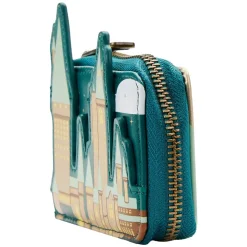 Harry Potter - Golden Hogwarts Castle 4” Faux Leather Accordion Wallet