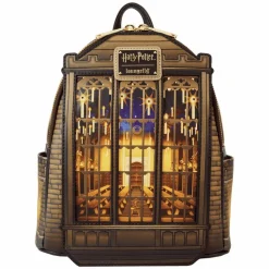 Harry Potter - Great Hall Light Up 10" Faux Leather Mini Backpack