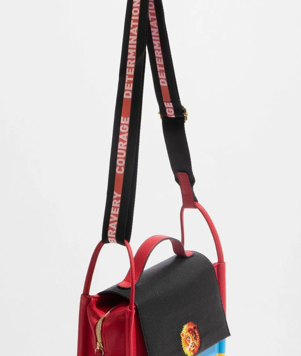 Harry Potter - Gryffindor 9” Faux Leather Shoulder Bag