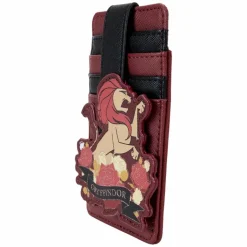 Harry Potter - Gryffindor House Floral Tattoo 5" Faux Leather Card Holder