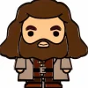 Harry Potter - Hagrid Chibi Enamel Pin