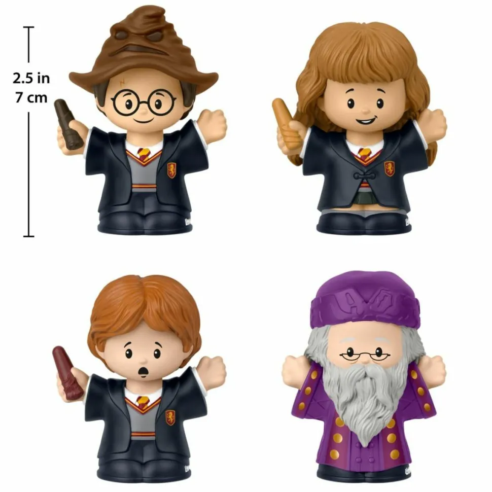 Harry Potter - Harry Potter and the Sorcerer's Stone Fisher-Price Little People Collector 4-Pack