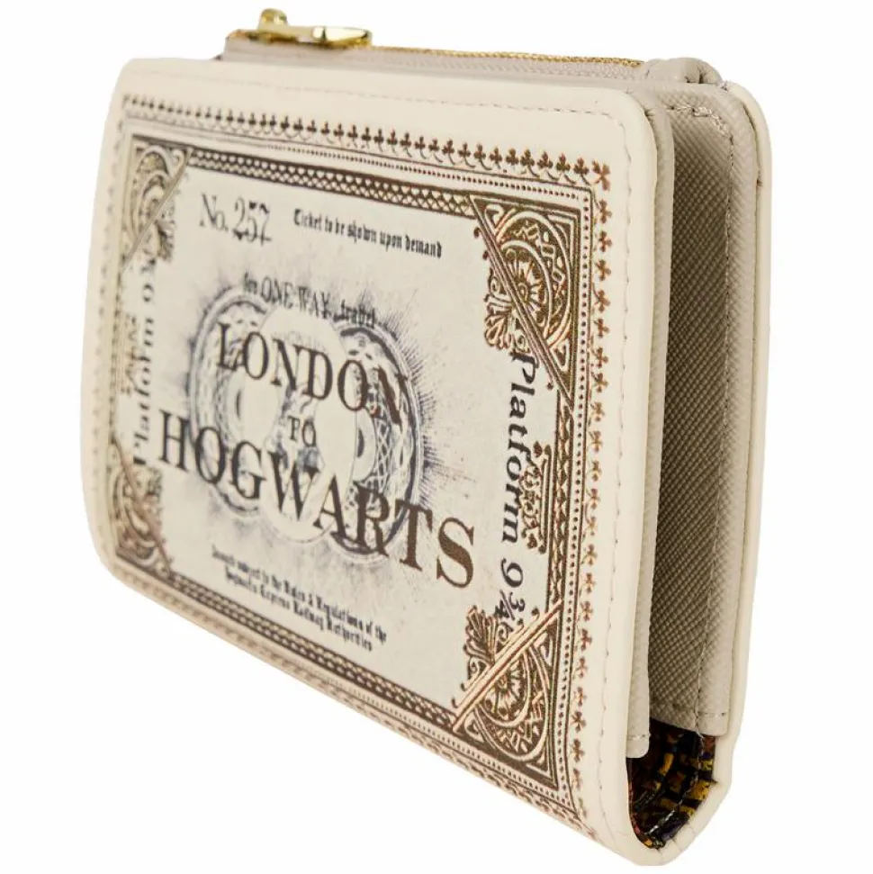 Harry Potter - Hogwarts Express Ticket 3" Faux Leather Bifold Wallet