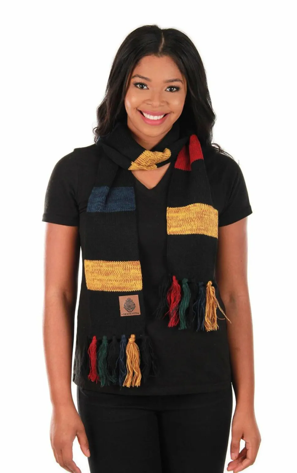 Harry Potter - Hogwarts Heathered Knit Scarf