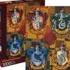 Harry Potter - Hogwarts House Crests 1000 Piece Jigsaw Puzzle