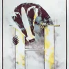 Harry Potter - Hufflepuff Watercolour Satin Banner