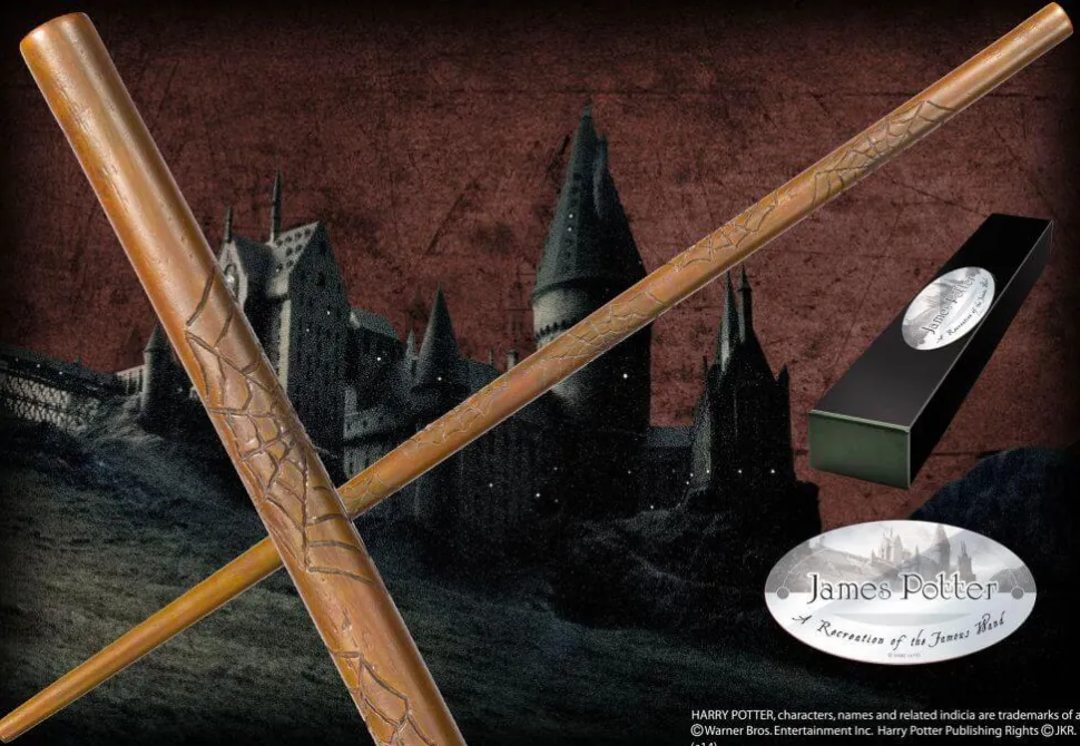 Harry Potter - James Potter Wand 1:1 Scale Life-Size Prop Replica