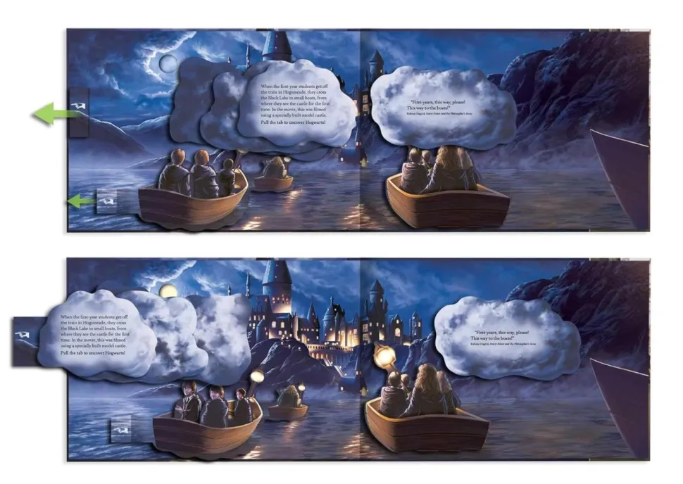 Harry Potter - Journey to Hogwarts: A Book of Magical Surprises Pop-Up Hardcover Book