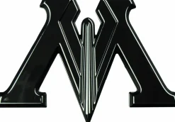 Harry Potter - Ministry of Magic 3D Black Chrome Premium Emblem