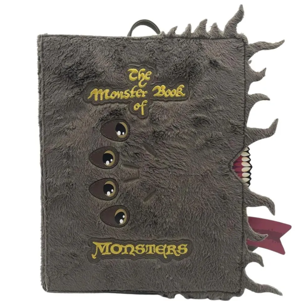Harry Potter - Monster Book of Monsters 12” Faux Leather Mini Backpack