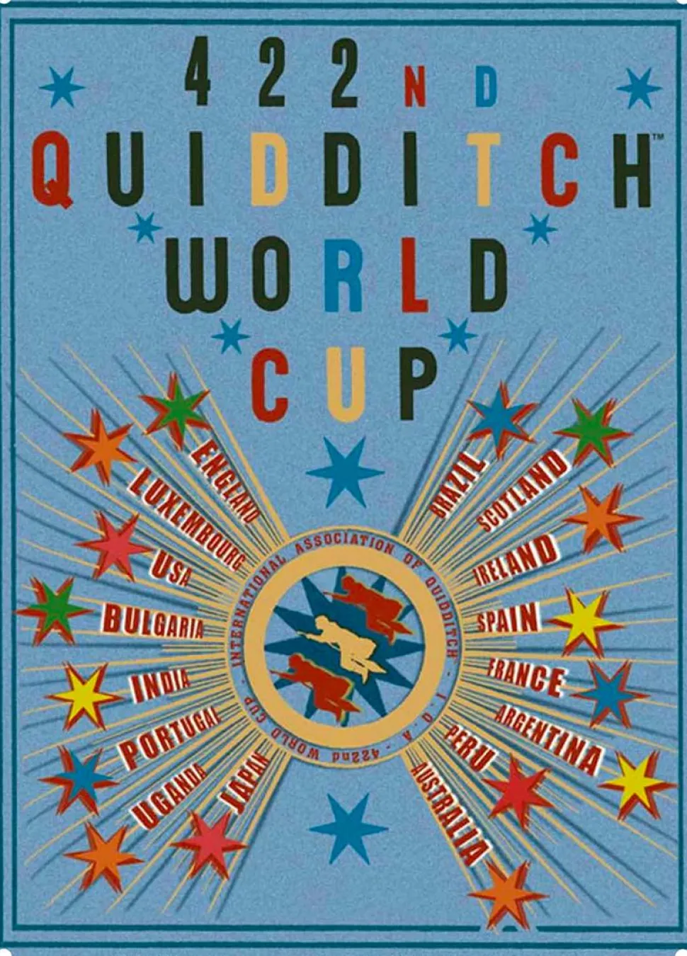 Harry Potter - Quidditch World Cup A3 Tin Sign