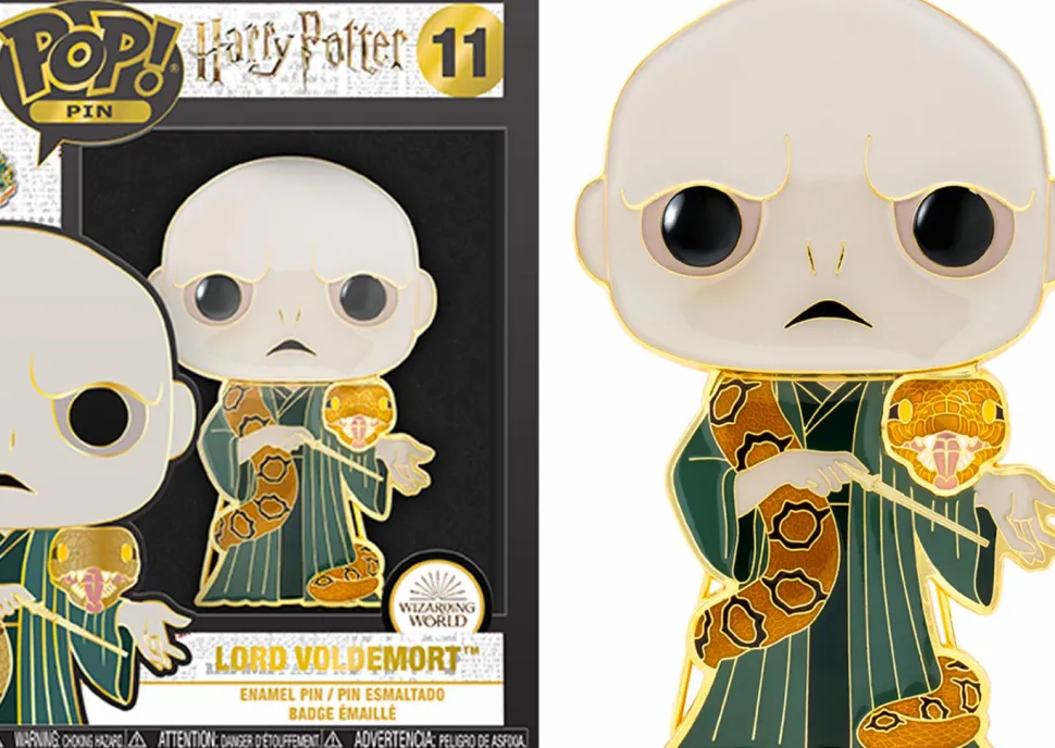 Harry Potter - The Demented 4” Pop! Enamel Pin Bundle (Set of 4)
