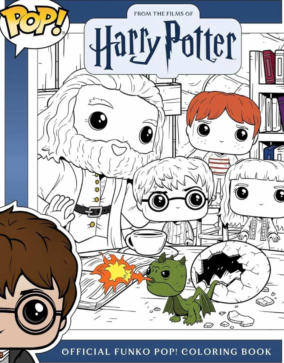 Harry Potter - The Official Funko Pop! Harry Potter Colouring Book Paperback Book