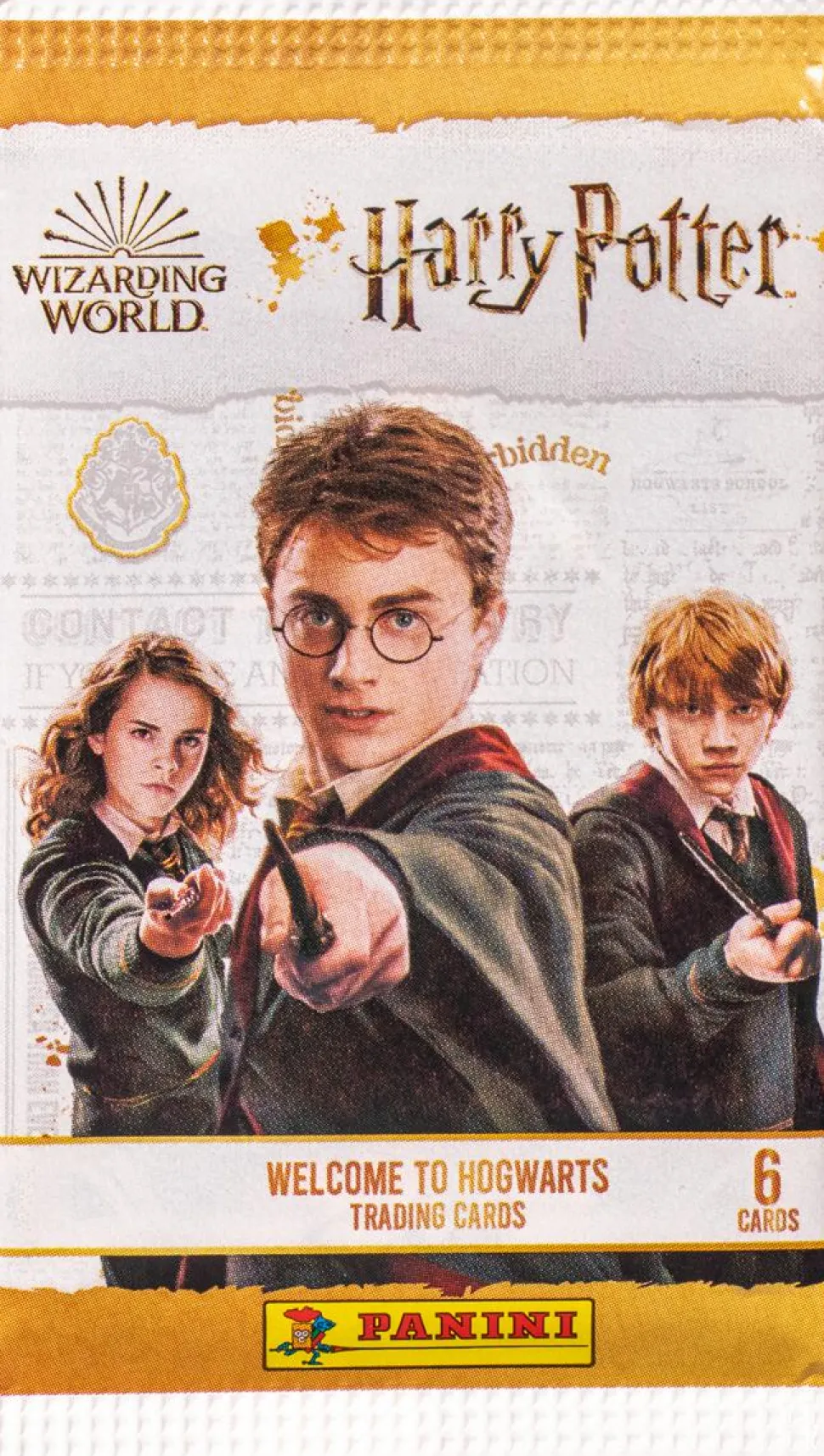 Harry Potter - Welcome to Hogwarts Panini Trading Cards Collector’s Album with 3 Booster Packs