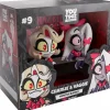 Hazbin Hotel - Charlie & Vaggie Monitor Buddiez 2.5" Vinyl Figure 2-Pack