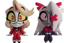 Hazbin Hotel - Charlie & Vaggie Monitor Buddiez 2.5" Vinyl Figure 2-Pack
