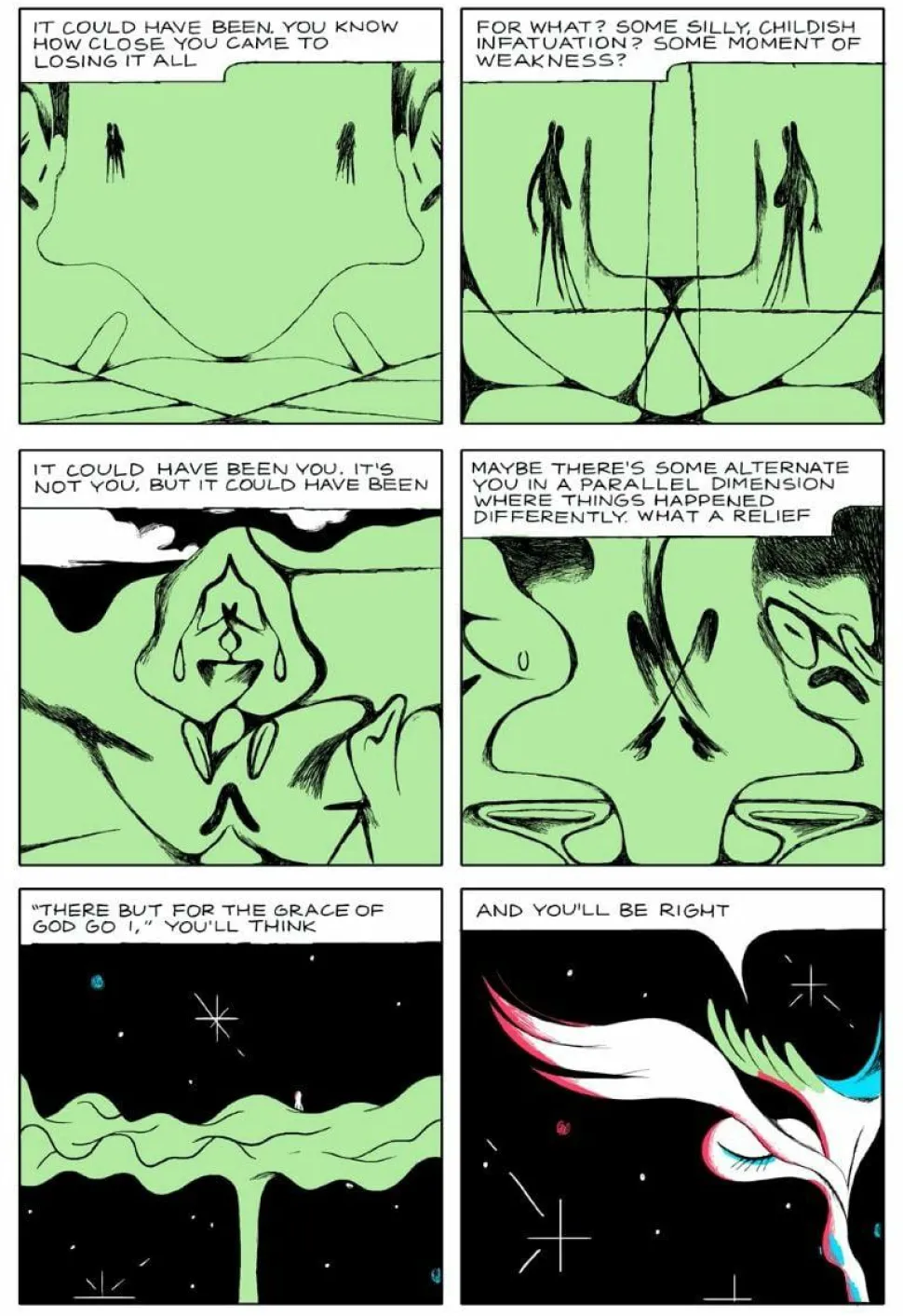 Heaven No Hell By Michael Deforge Hardcover Book