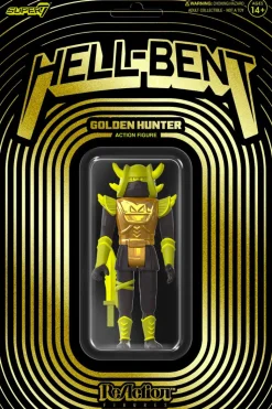 Hell-Bent - Golden Hunter (Vac Metal) ReAction 3.75" Action Figure by Healeymade