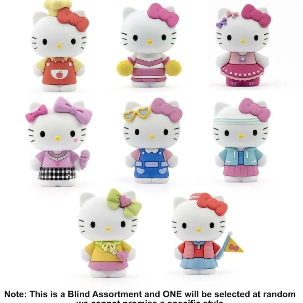 Hello Kitty - 5cm Mini-Doll Cute Outfits Series Blind Box Vinyl Figure (Display of 12)