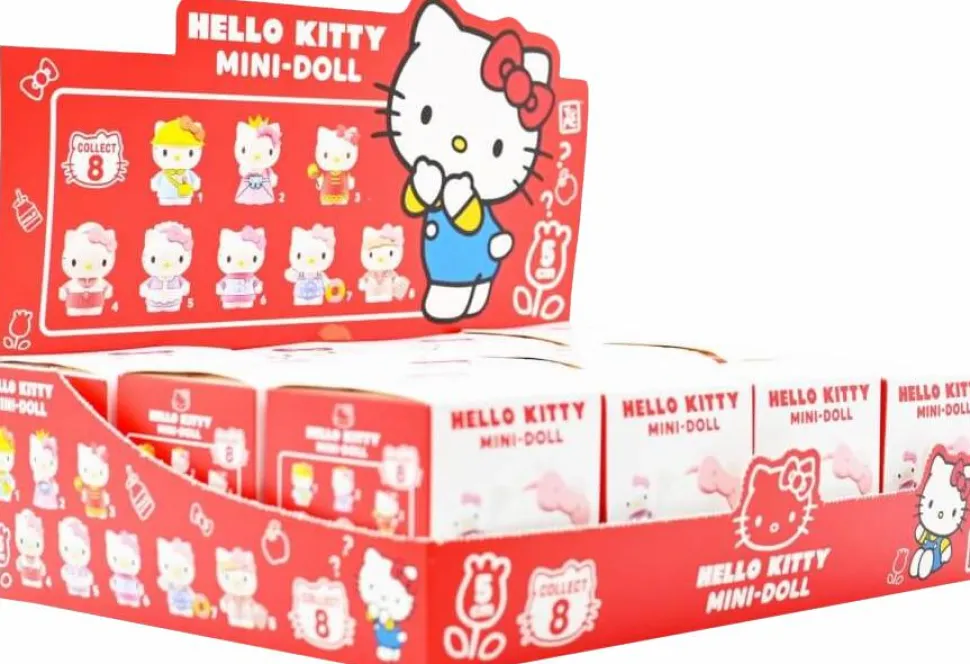 Hello Kitty - Dress Up Diary Mini-Doll Blind Box Vinyl Figure (Display of 12)
