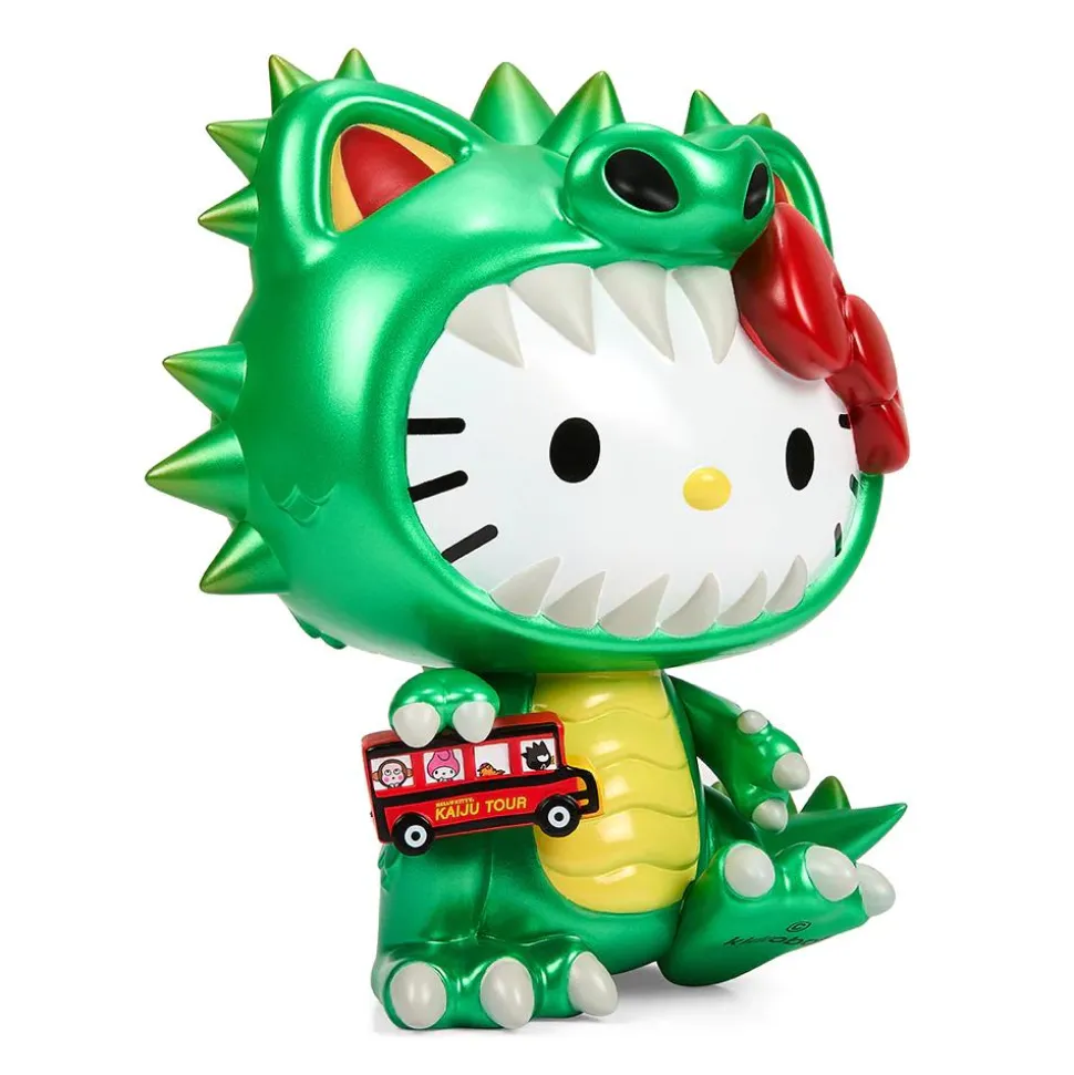 Hello Kitty - Hello Kitty Kaiju Cosplay Metallic Green Edition 8" Vinyl Figure