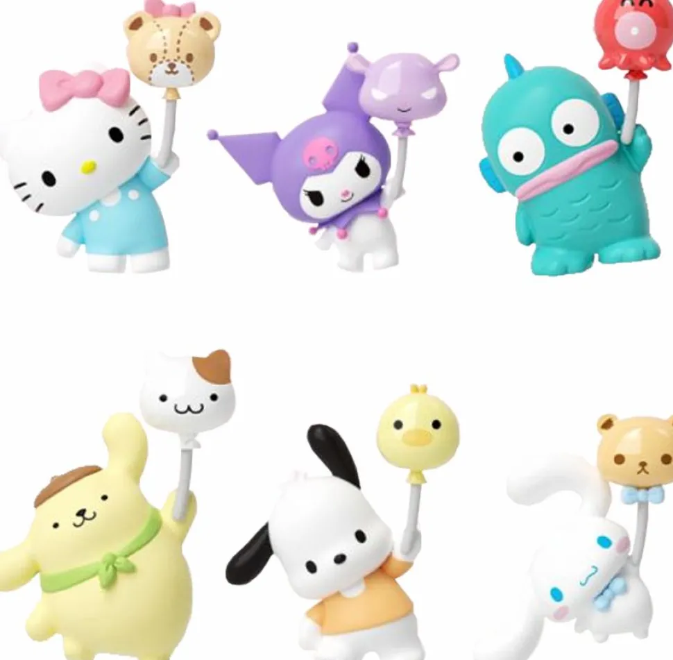 Hello Kitty and Friends - Sanrio Characters Balloon Adventure Series Moetch Bean Blind Bag Vinyl Figure (Single Unit)