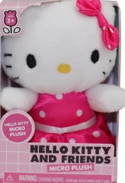 Hello Kitty and Friends - Hello Kitty in Pink Dress Micro 3" Plush