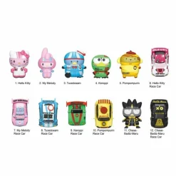 Hello Kitty and Friends - 3D Figural Foam Bag Clips Series 3 Blind Bag (Display of 24)