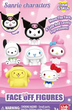 Hello Kitty and Friends - Sanrio Characters Face Off Figures Blind Box Vinyl Figure (Display of 6)