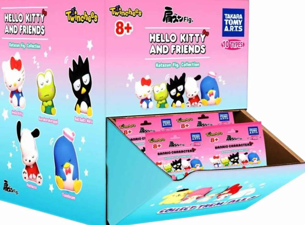 Hello Kitty and Friends - Twinchees Lil' Sleepers Blind Bag Vinyl Figure (Display of 24)