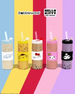 Hello Kitty and Friends - Cinnamoroll Bobbleware 500ml Borosilicate Glass Reusable Tumbler