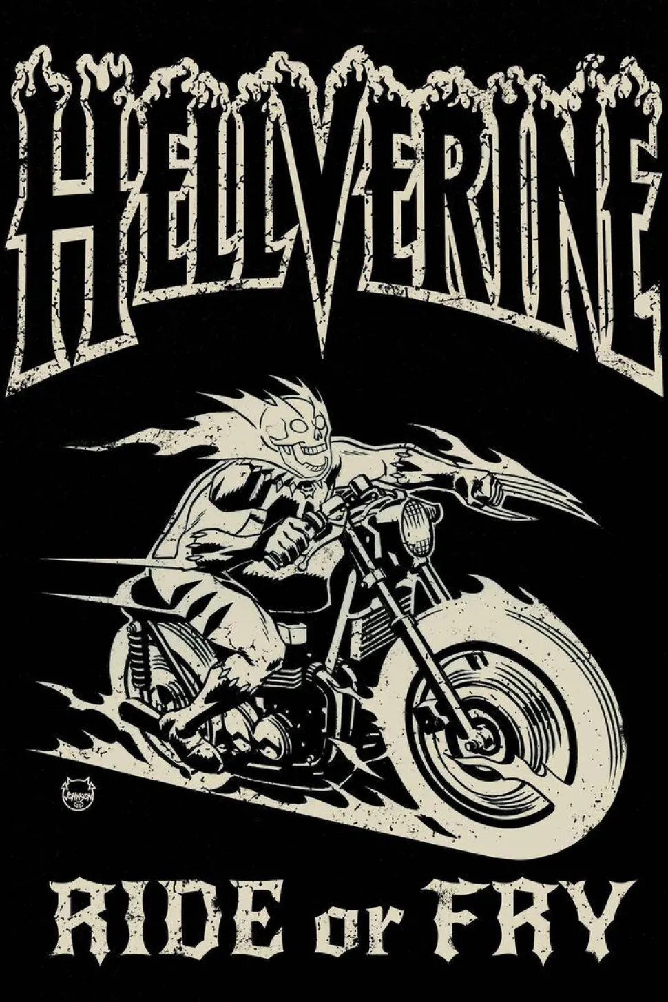 Hellverine (2025) - Issue #1 Single Issue Paperback Comic Book (Dave Johnson Variant Cover)