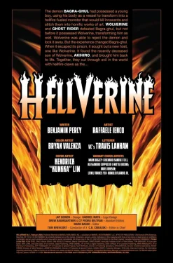 Hellverine (2025) - Issue #1 Single Issue Paperback Comic Book