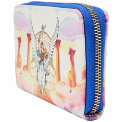 Hercules (1997) - Mount Olympus Golden Gates 4” Faux Leather Zip-Around Wallet