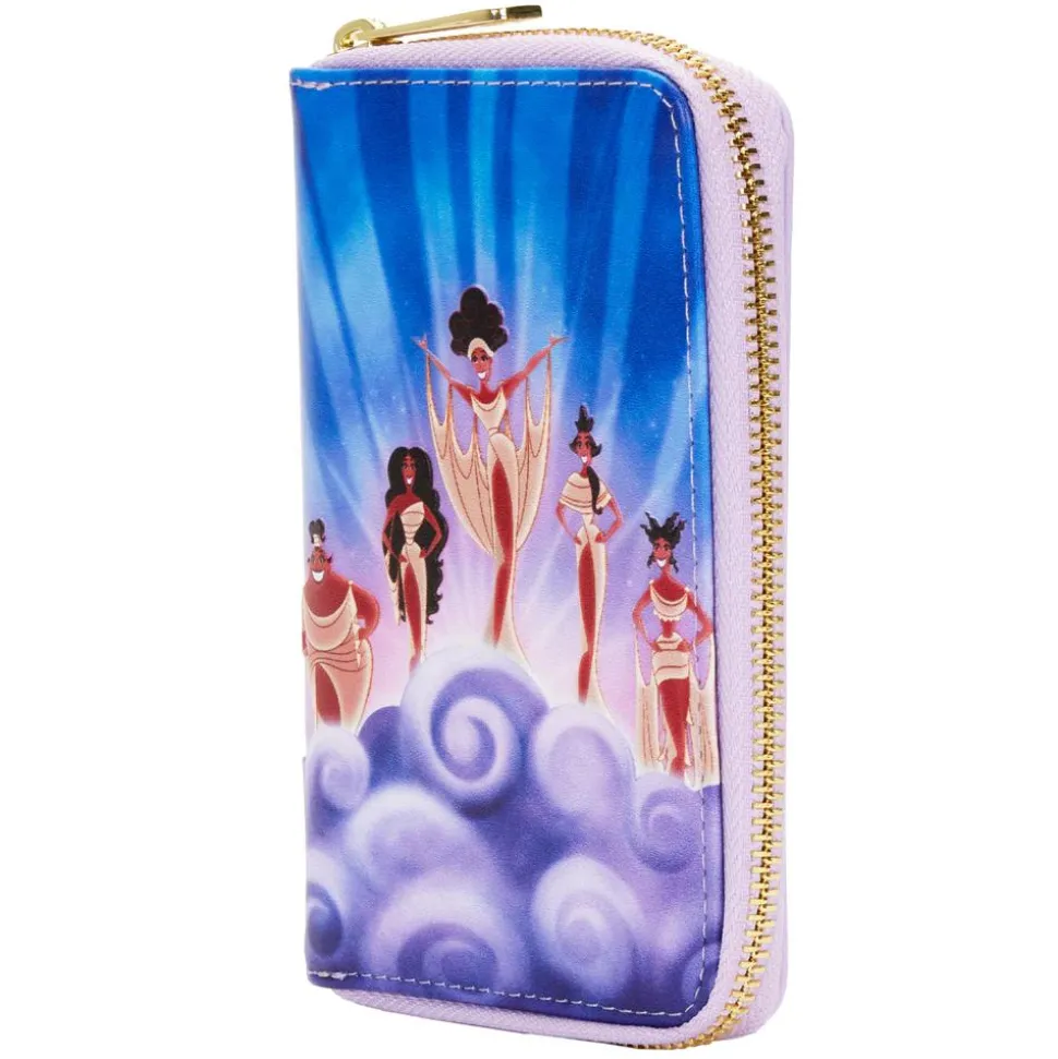 Hercules (1997) - Muses Clouds 4” Faux Leather Zip-Around Wallet