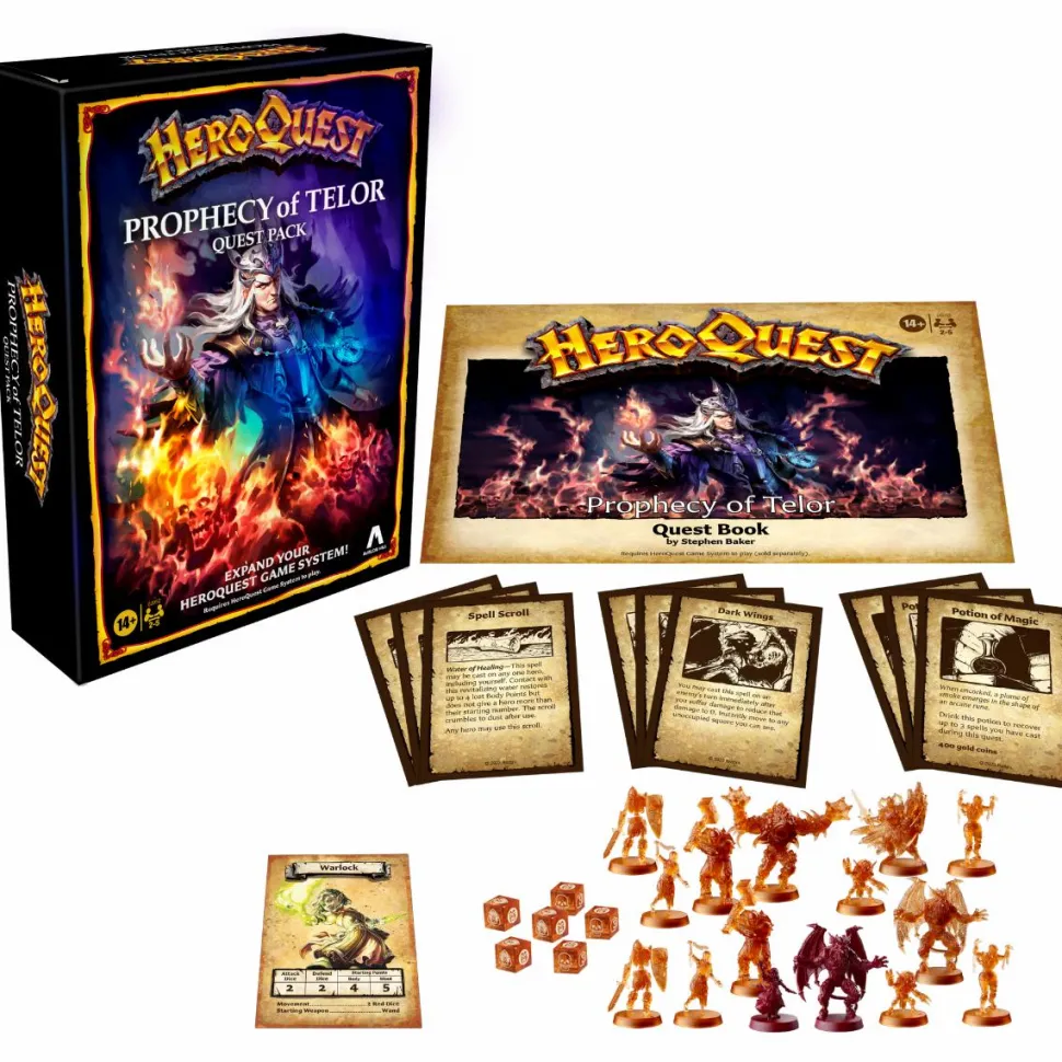 HeroQuest - Prophecy of Telor Quest Pack Board Game Expansion