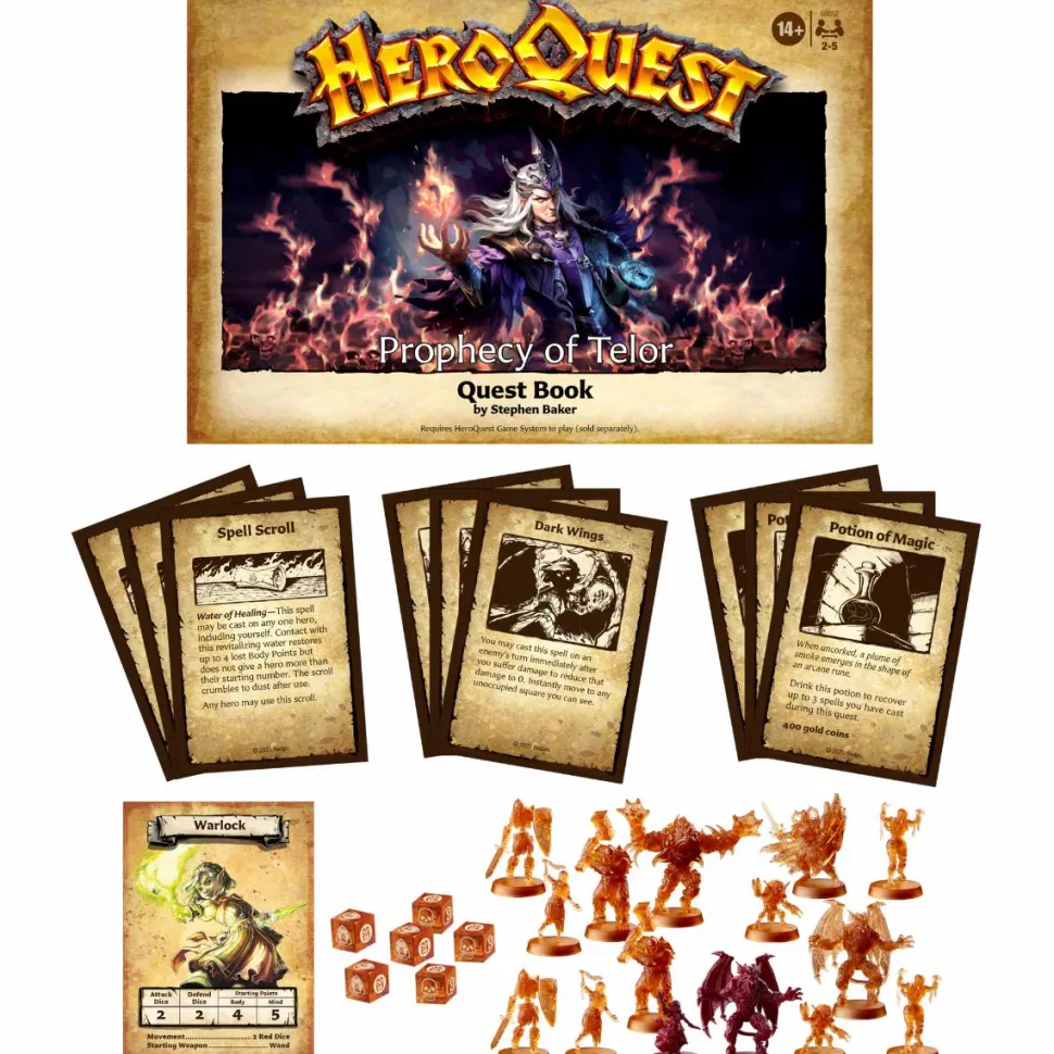 HeroQuest - Prophecy of Telor Quest Pack Board Game Expansion