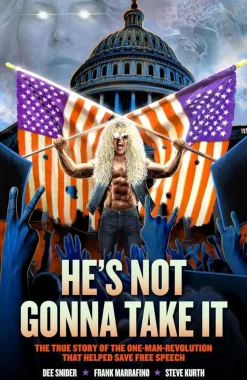 He's Not Gonna Take It by Dee Snider Trade Paperback Book