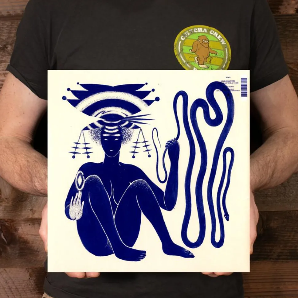 Hiatus Kaiyote - Love Heart Cheat Code 2xLP Vinyl Record (Indie Exclusive Blue & White Marbled Coloured Vinyl)