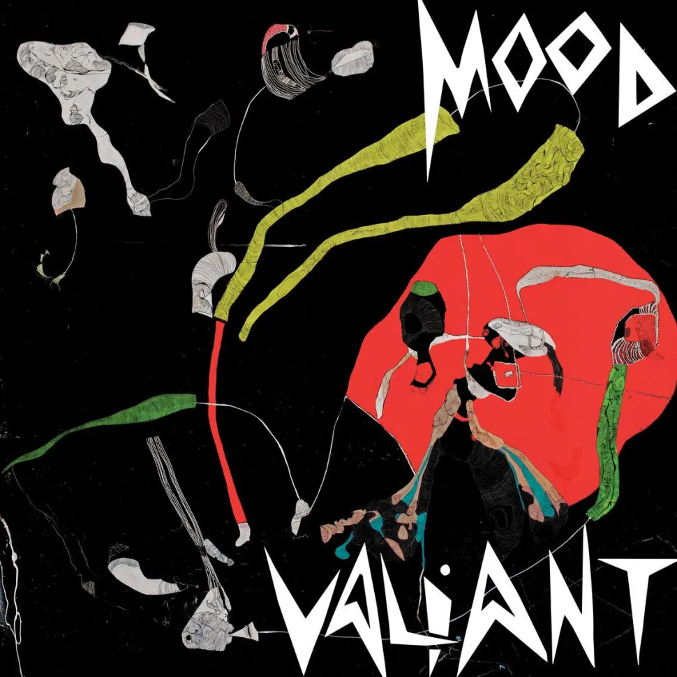 Hiatus Kaiyote - Mood Valiant LP Vinyl Record (Indie Exclusive Black & Red Ink Spot Coloured Vinyl)