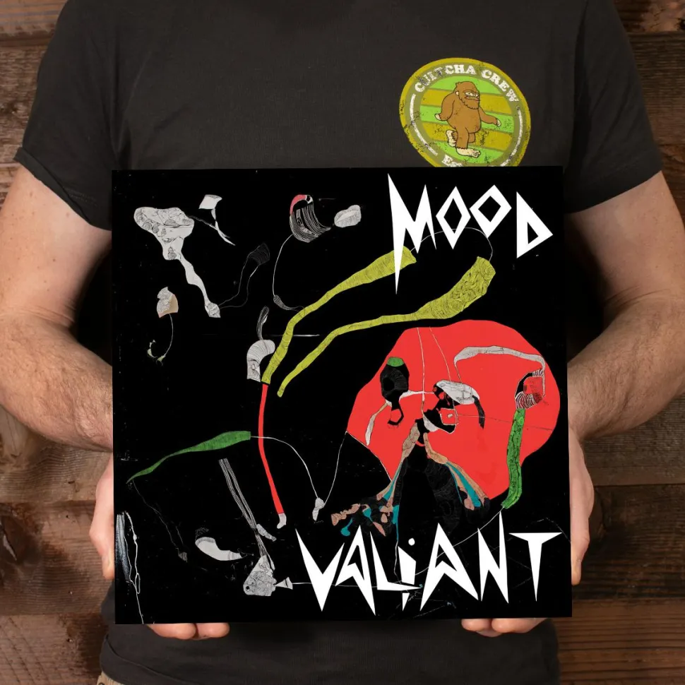 Hiatus Kaiyote - Mood Valiant LP Vinyl Record (Indie Exclusive Black & Red Ink Spot Coloured Vinyl)