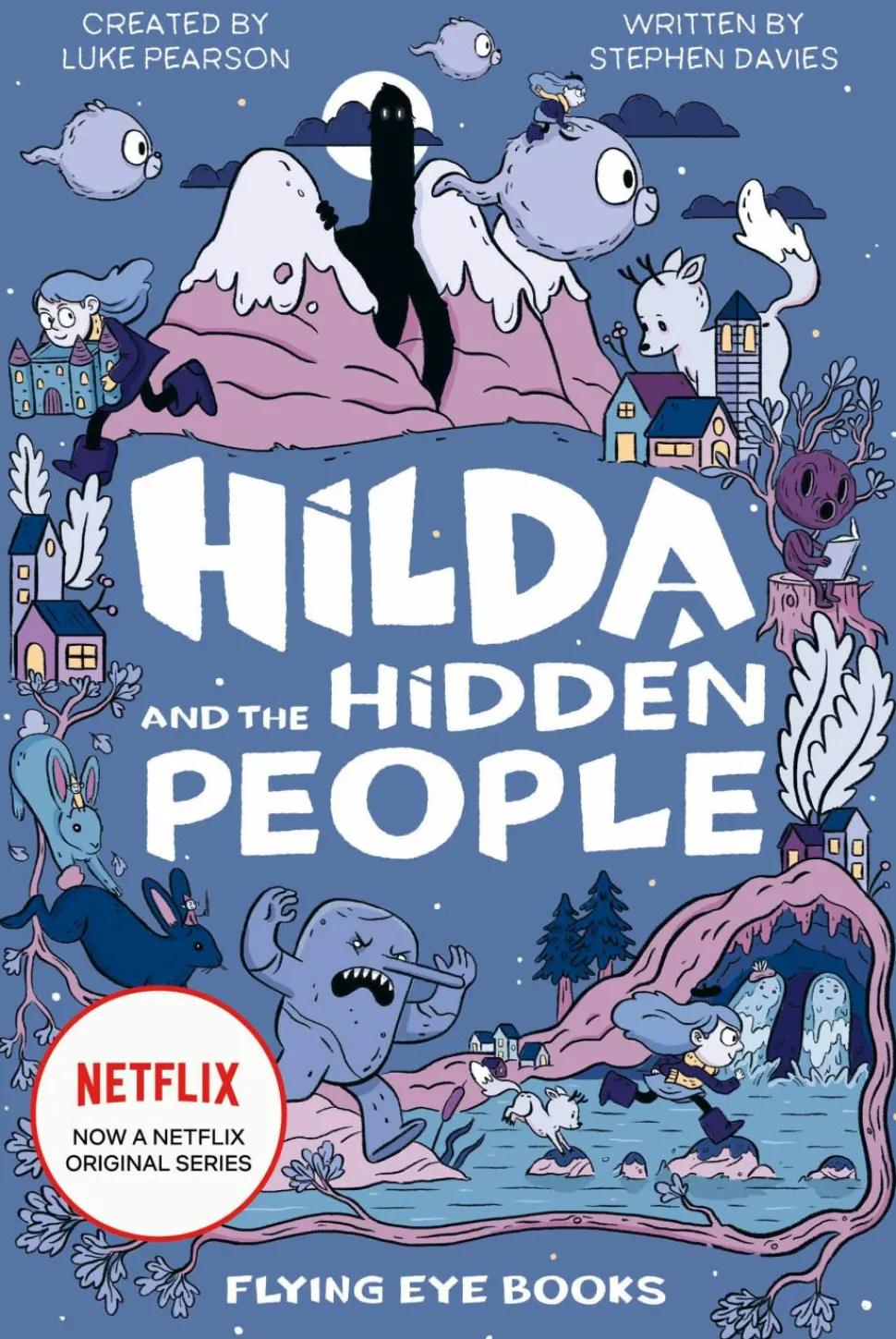 Hilda and the Hidden People - Illustrated Novel Hardcover