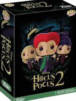 Hocus Pocus 2 - Sanderson Sisters Pop! Tees Unisex Black T-Shirt