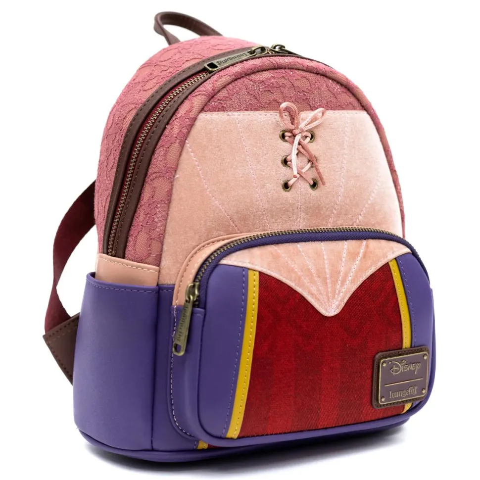 Hocus Pocus - Sarah Sanderson Cosplay 10” Faux Leather Mini Backpack