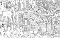 Hogwarts Legacy - The Official Colouring Book Paperback Book