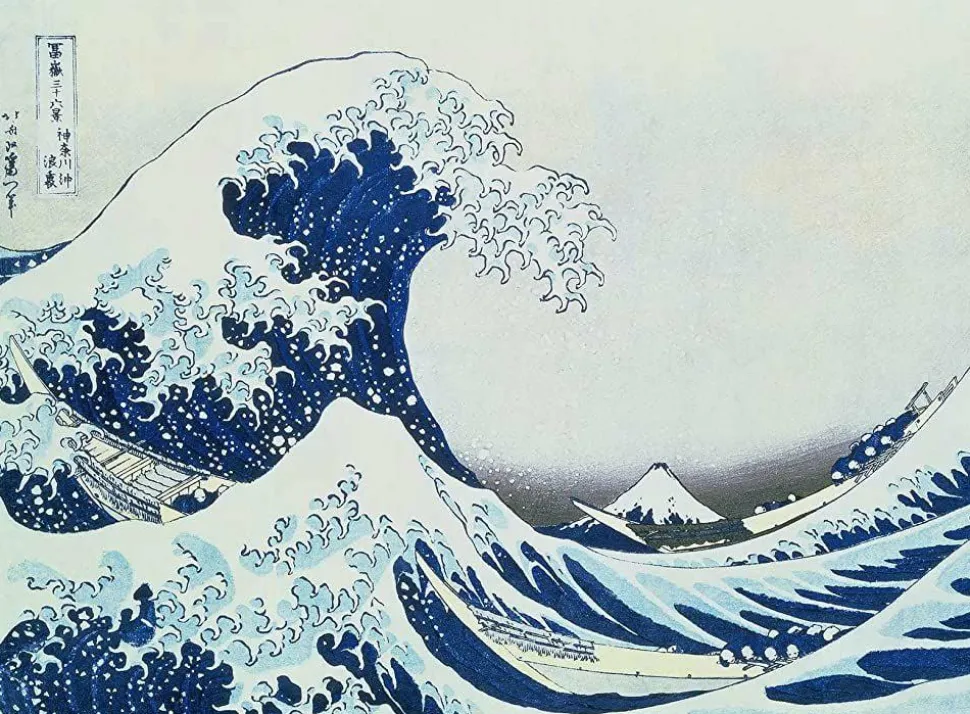 Hokusai - A Great Wave off Kanagawa Puzzle (300 Pieces)