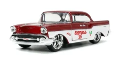 Holiday Rides - Mrs. Santa Claus & 1957 Chevrolet Bel Air 2022 Holiday 1/32 Scale Die-Cast Vehicle Replica