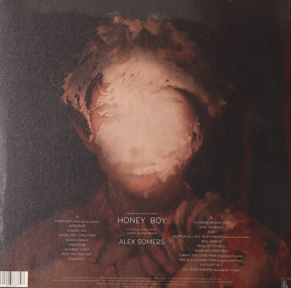 Honey Boy - Original Motion Picture Soundtrack by Alex Somers LP Vinyl Record