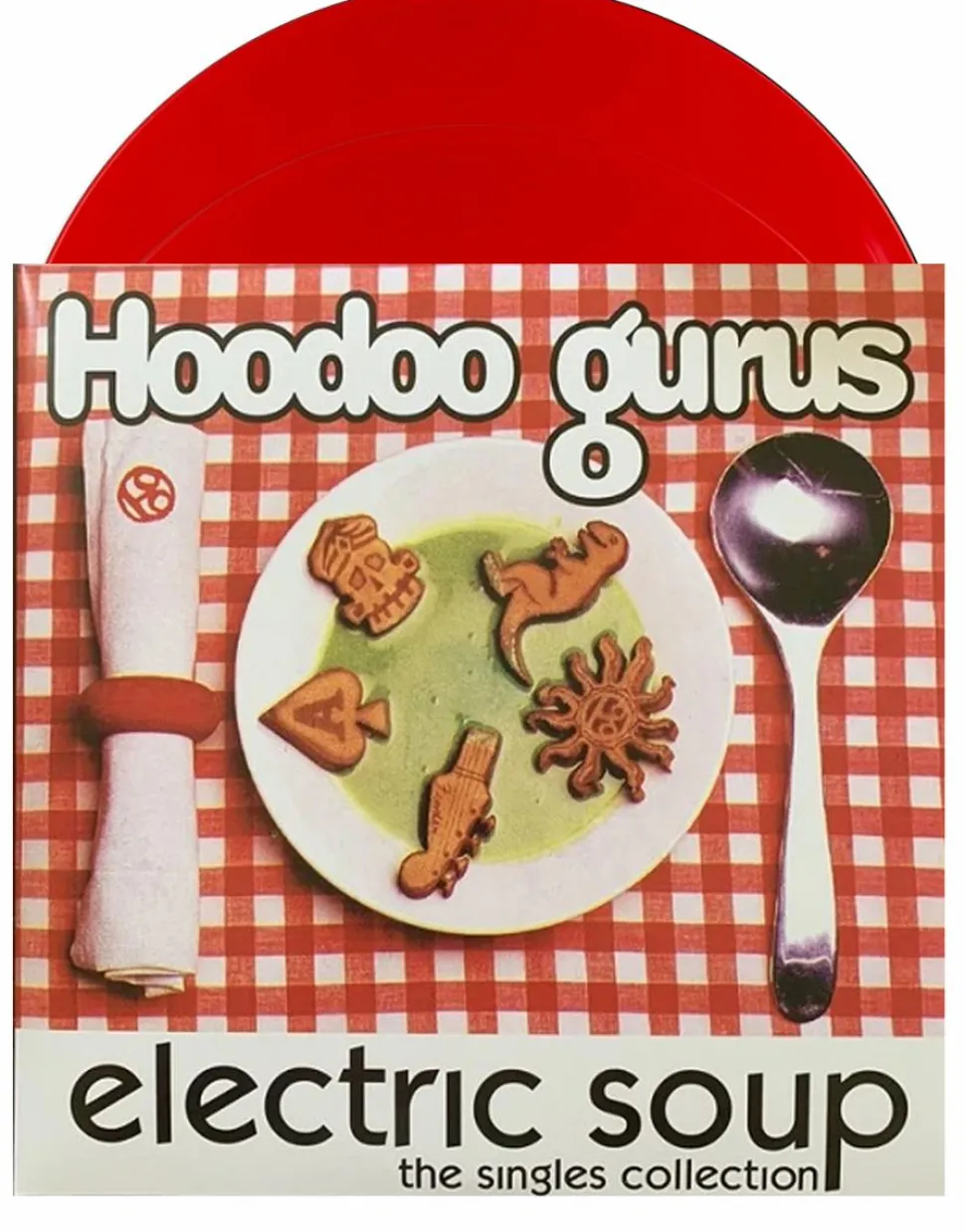 Hoodoo Gurus - Electric Soup: The Singles Collection 2xLP Vinyl Record (Red Coloured Vinyl)